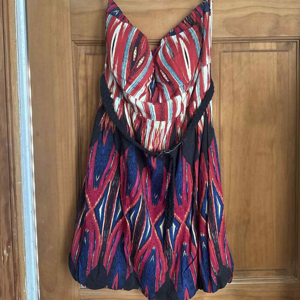 Chaudry Strapless Bubble Dress - Size Small